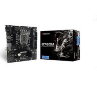 Biostar B760MX2-E Intel 1700p DDR4 4400(OC) HDMI VGA M2 mATX WiFi 6,1xM.2, 2xDIMM, 64GB MAX, HDMI 4K2K, 2xUSB 3.2, 4xUSB 2.0 Anakart